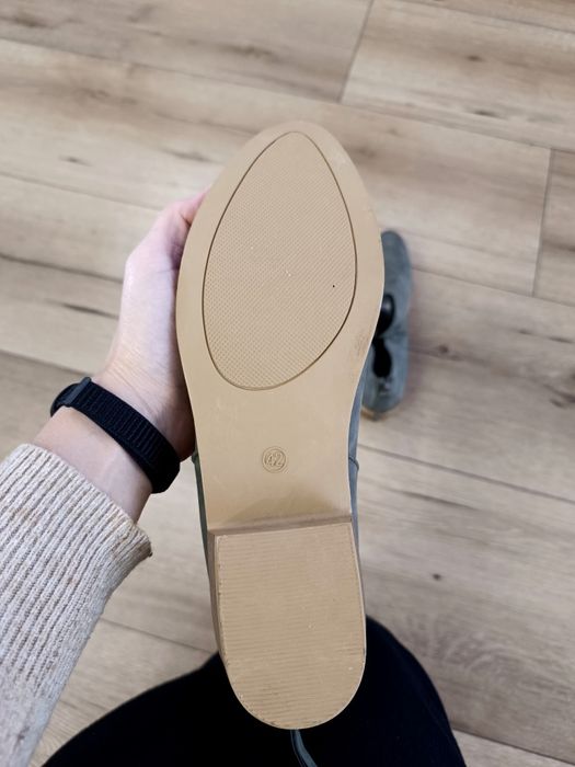 Botki buty krótkie kozaki zielone 42 nowe 26.7 wkładka