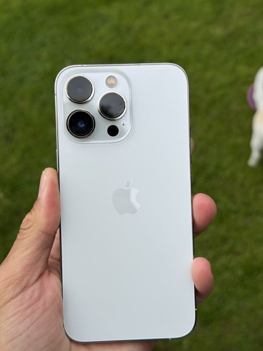 iPhone 13 pro, silver, 128GB