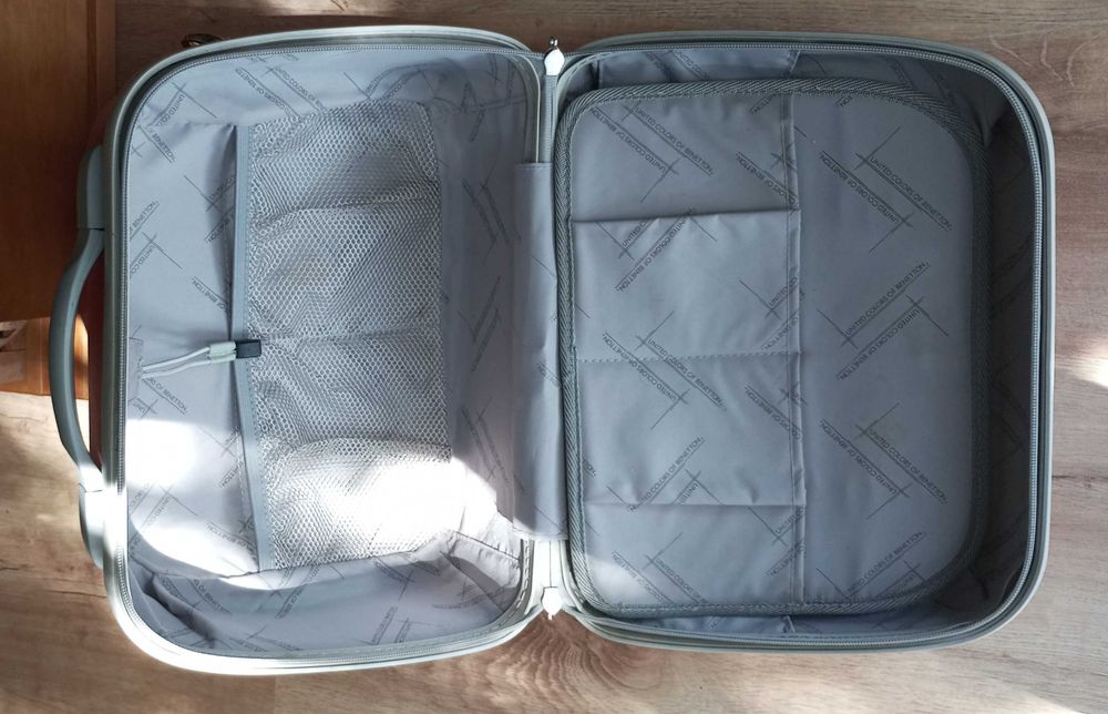 Mala de viagem Benetton - Excelente estado como novo