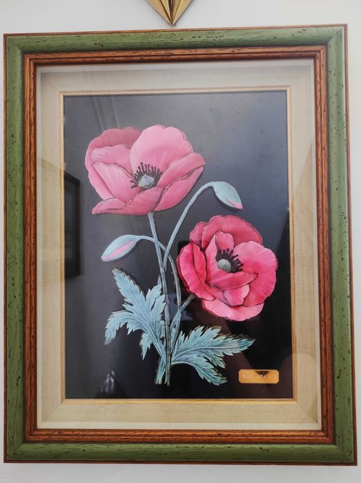 Quadro em relevo da artista Carla Sofia R.S.