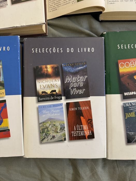 5 livros Coleção Selecções do Livro"