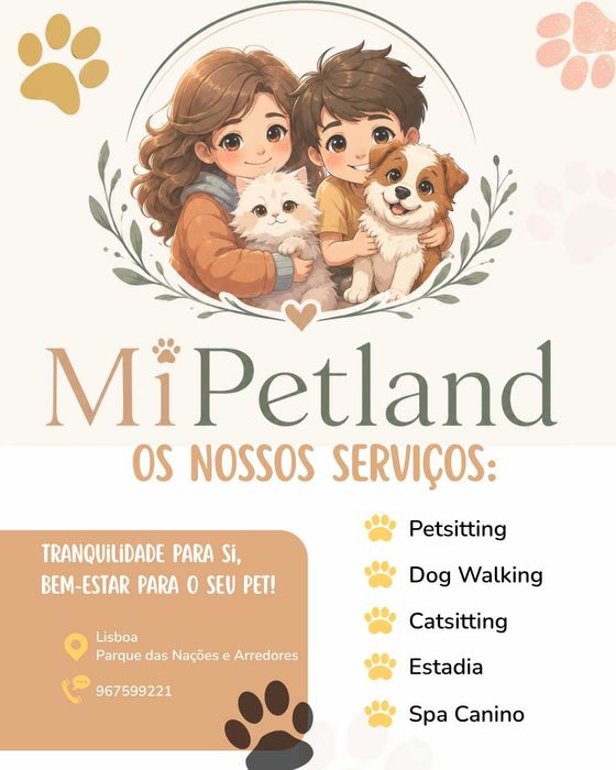 Pet Sitting de confiança! Dog Walking, Cat sitting,  Estadia Familiar e Pet Wedding- Parque das Nações, Avenidas Novas, Campo de Ourique, Cascais