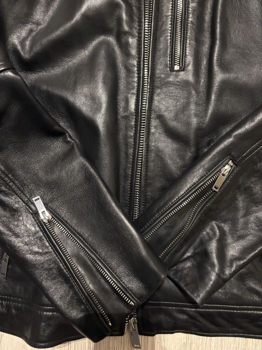 Skorzana kurtka ochnik meska r.XL