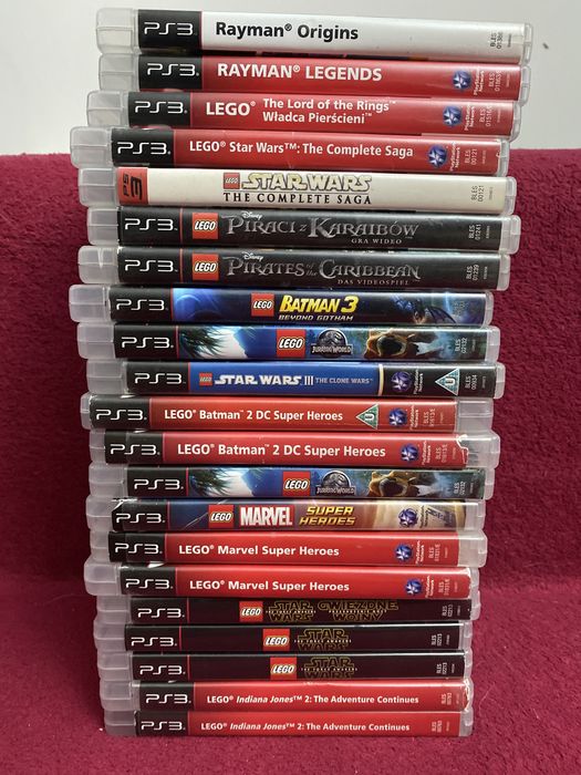 Gry dla dzieci z serii Lego Rayman Ps3 sprzedam zamienie