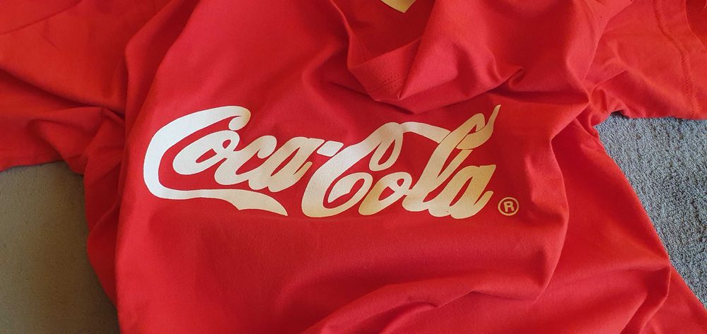 Koszulka Coca-Cola czerwona Roz M