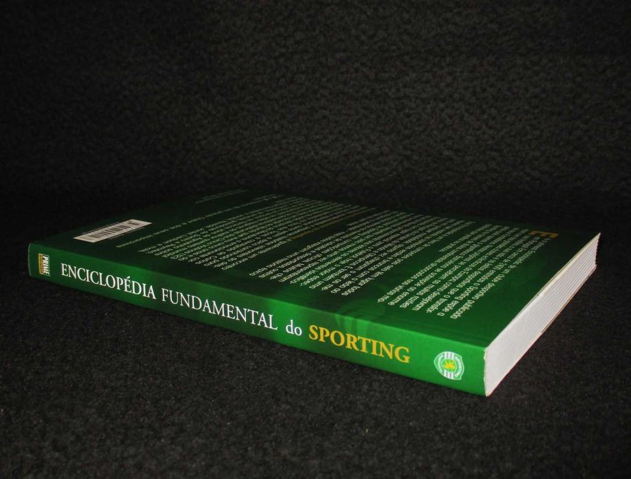 Livro Enciclopédia Fundamental do Sporting José Goulão 1ª edição 2007
