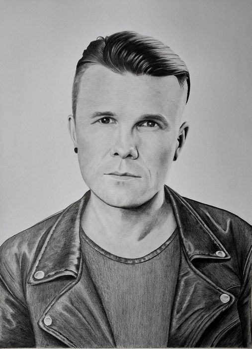 Портрет по фото олівцем формат: А3 А4 А5