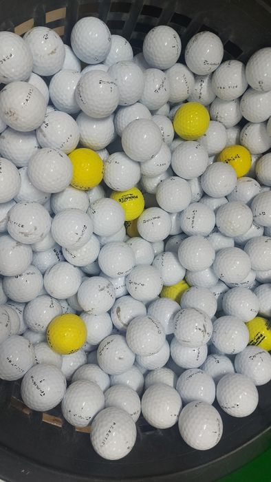 3 kije golfowe + 10 piłek + 10 tee