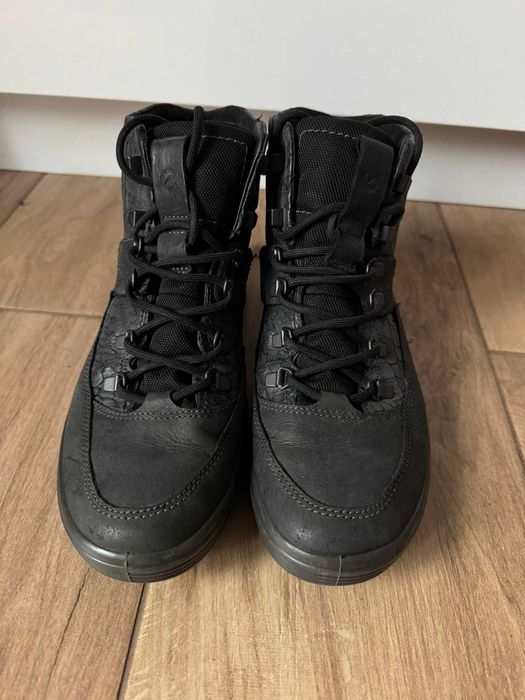 ocieplane zimowe botki ecco Soft 7 Tred unisex 40 skóra