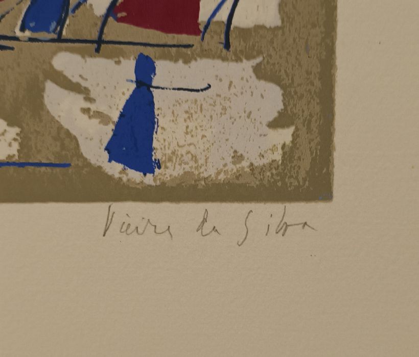 Serigrafia de Vieira da Silva