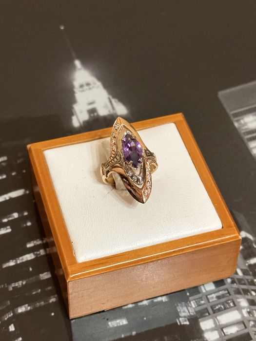 Жіночі  каблучки  з червоного золота 585*проба.