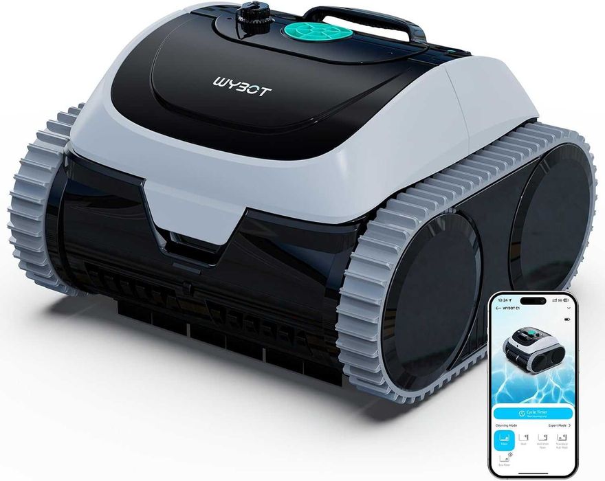 Robô de limpeza de piscina sem fios Wybot C1