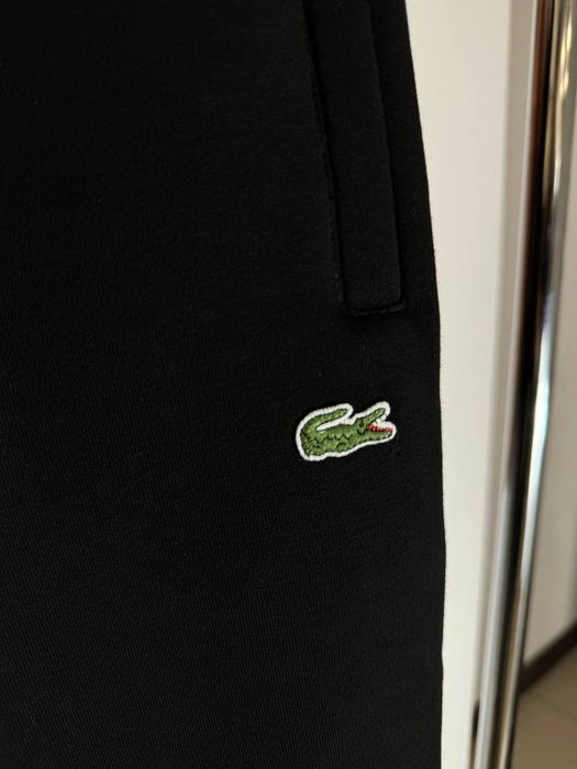 LACOSTE!РАСПРОДАЖА ДО 20.02!Спортивный Костюм флисовый для мужчин черн
