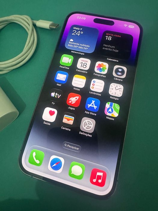 iPhone 14 Pro Max 256 giga ótimo estado Troco/Vendo