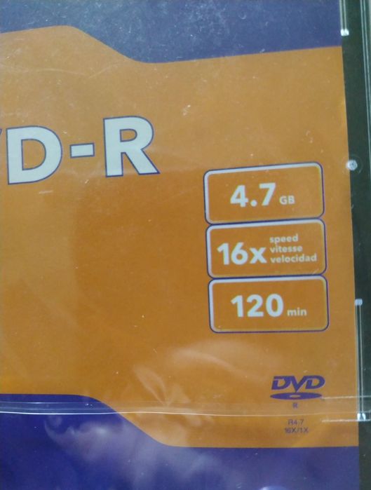 GRÁTIS DVD-R Verbatim novo