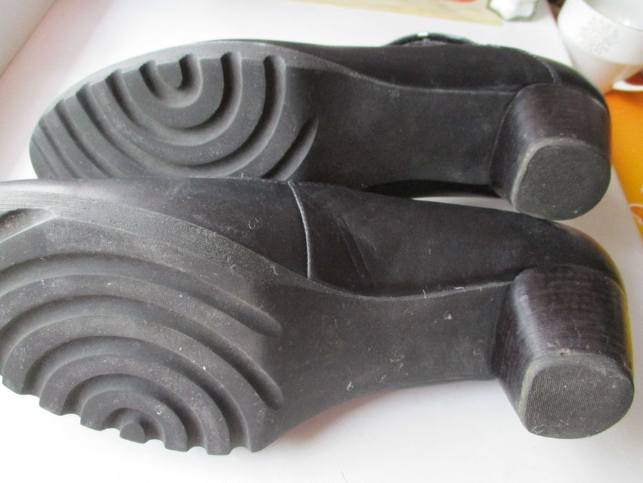 Кожаные туфельки Финк