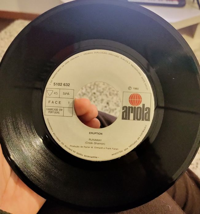 Eruption - Single Vinil "Runaway"