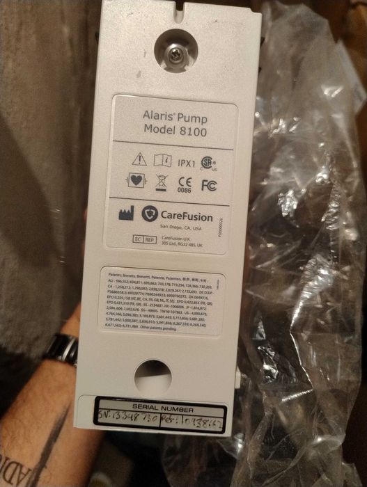 Інфузійні помпи Alaris  Pump model 8100
