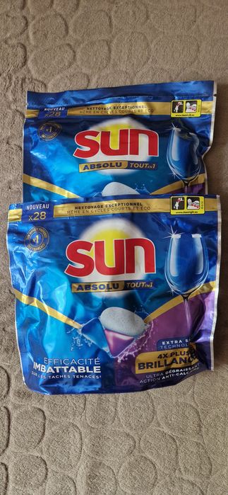 SUN Таблетки для посудомойка машины