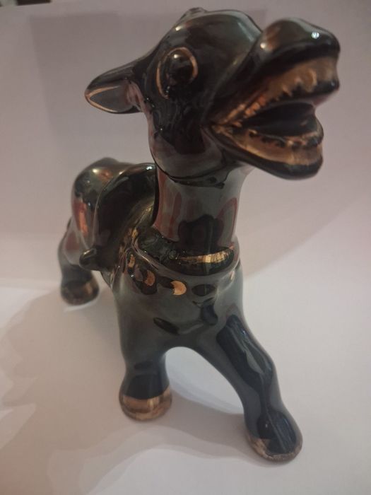 Estatueta burro sorridente