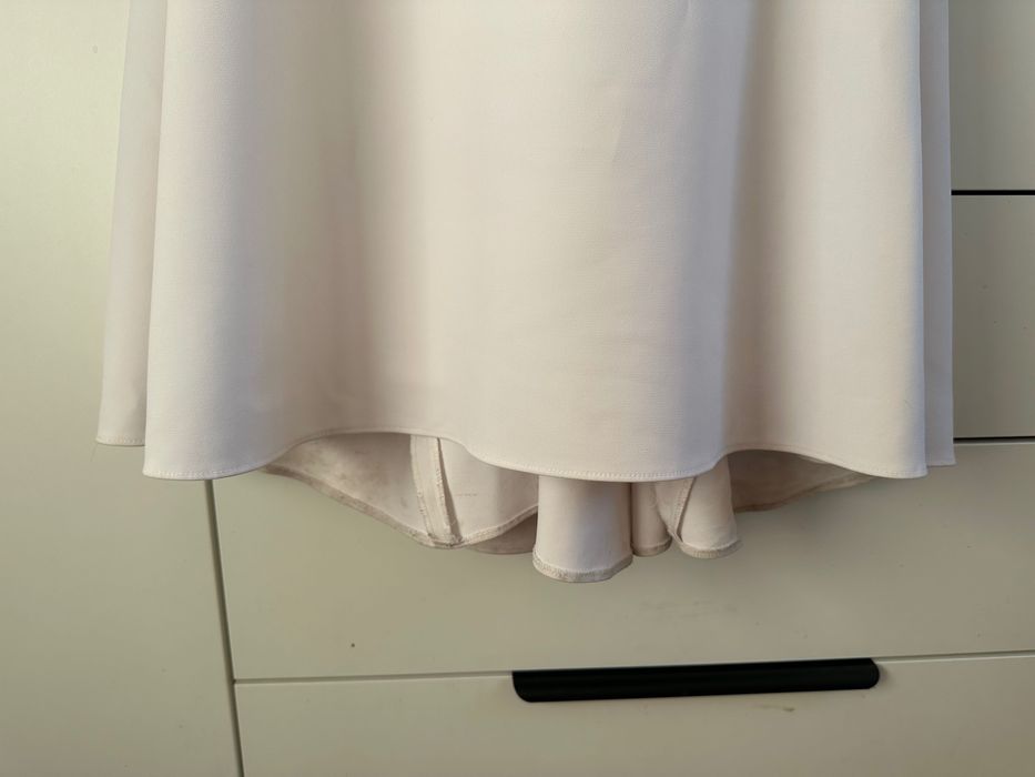 Suknia ślubna / długi rękaw / minimalistyczną / elegancka