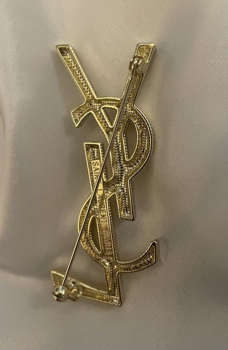Broszka YSL 7cm.