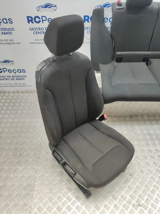 Conjunto Bancos Originais Tecido BMW Serie 1 F21 3 Portas Serie 2 F22