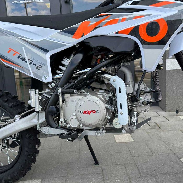 Пітбайк Kayo TT140-2 електростартер, 17/14, 11 к.с., бак 6 л доставка