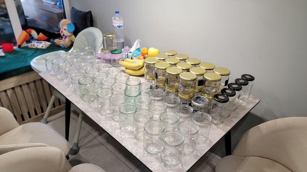 Скляні банки твіст та звичайні