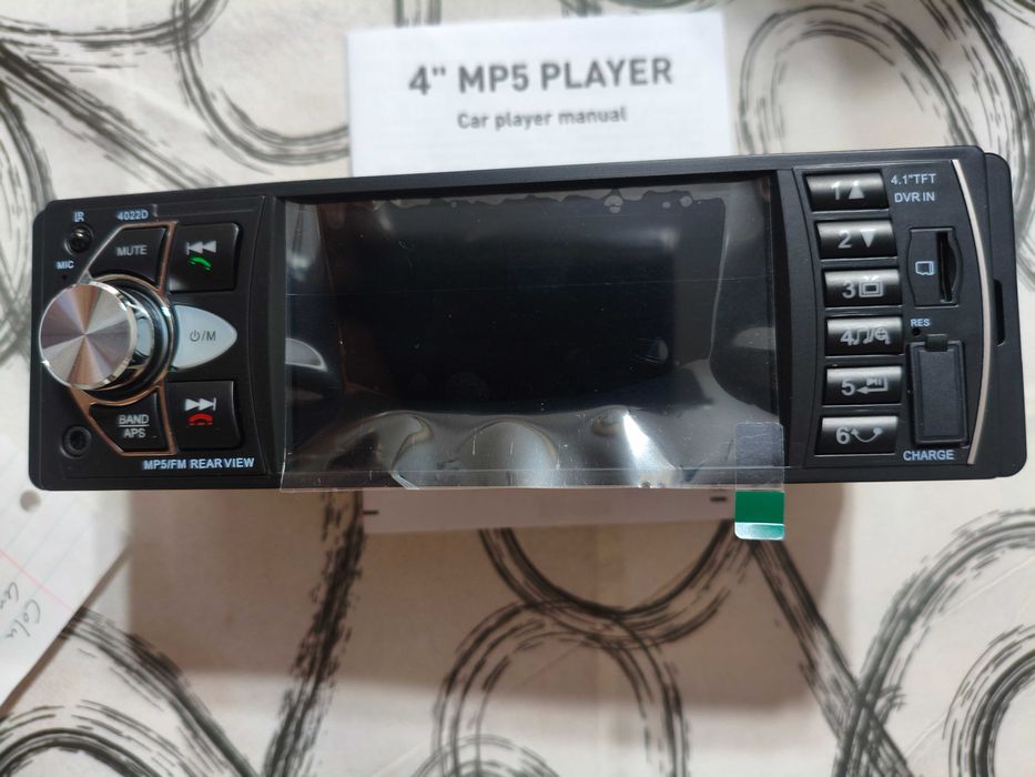 Auto rádio 1 DiN