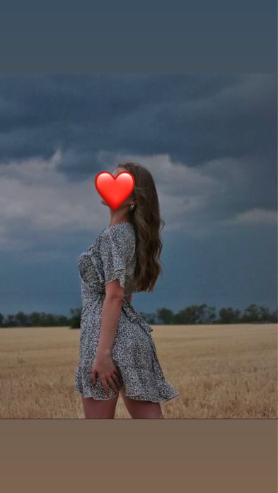 Платье на завязках