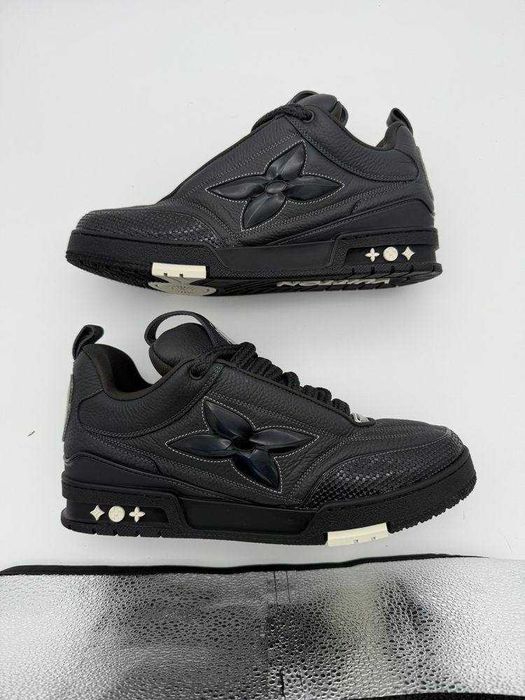 (БЕЗ ПЕРЕДОПЛАТИ)Louis Vuitton Skate луї віттон скейт трейнер чорні