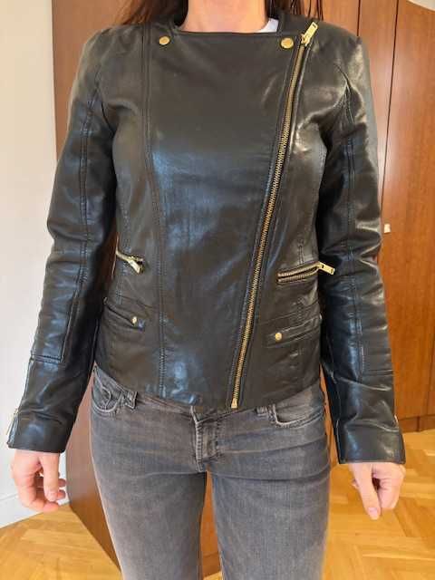 Ramoneska skórzana MANGO rozmiar S