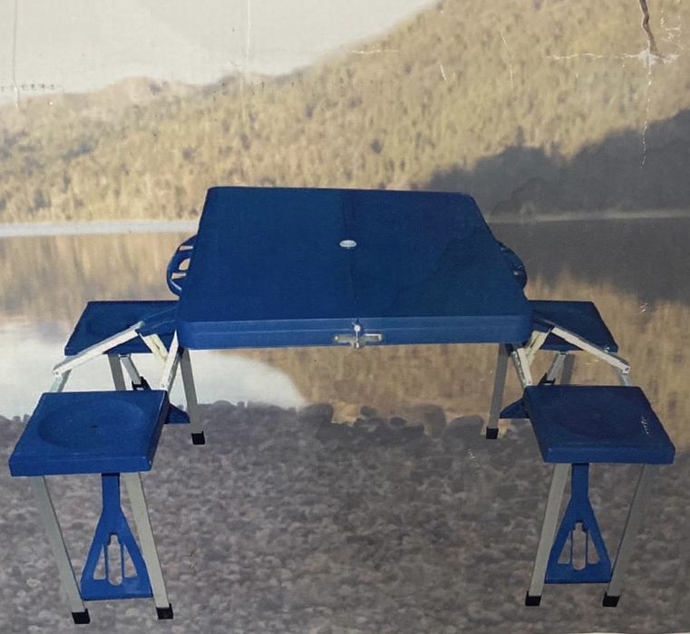 Mesa de picnic articulada
