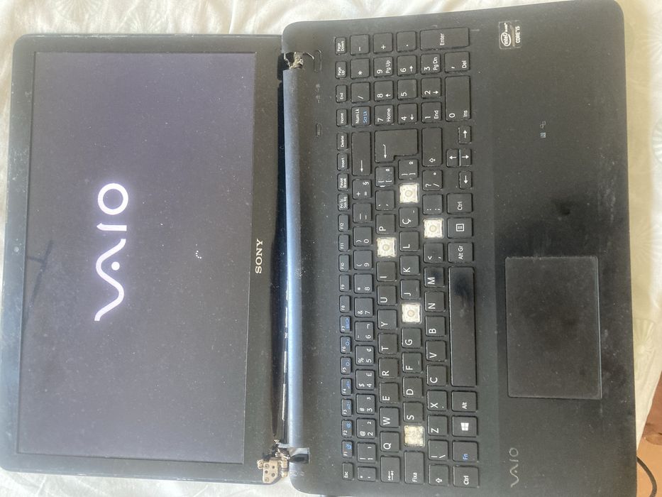 SONY VAIO para peças - Funcionando normalmente