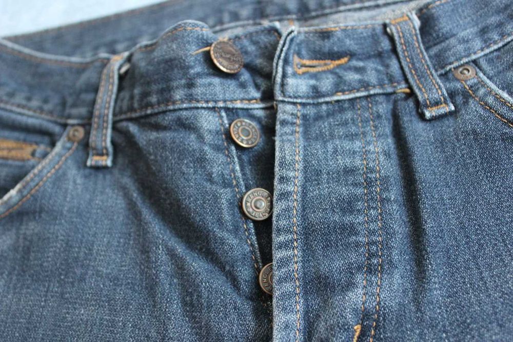 Wrangler Dakota W30 L32 - Spodnie jeansy dżinsy stalowe, szare