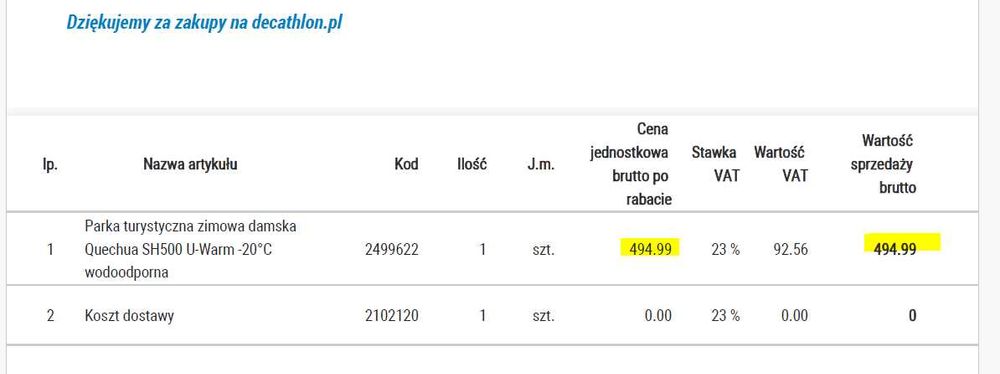 NOWA parka turystyczna damska SH900 wodoodporna / DECATHLON