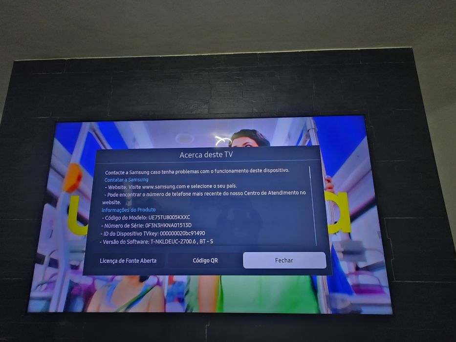 Tv samsung 75 polegadas