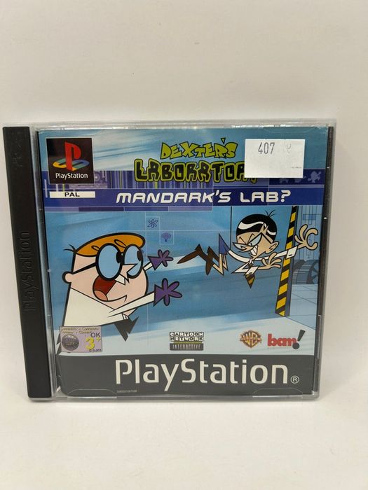 Dexters Laboratory 3xA Ps1 nr 0407