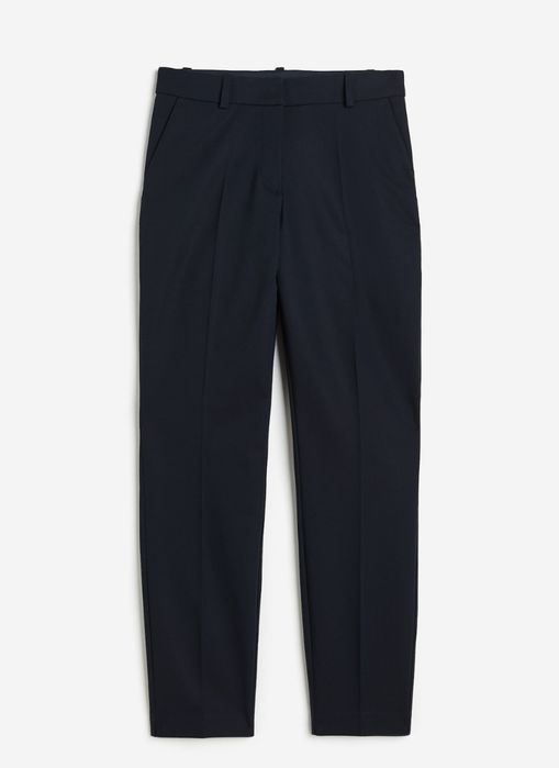 Spodnie cygaretki granatowe H&M