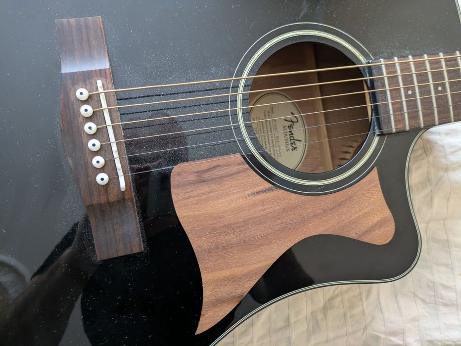 Fender cd60ce black з пошкодженям