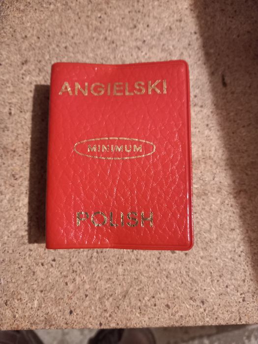 Kieszonkowy słownik polsko-angielski, angielsko-polski