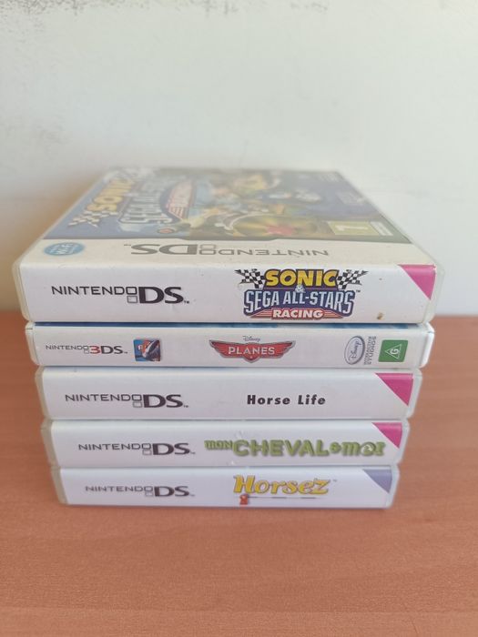 Nintendo 3ds XL Azul com 5 jogos