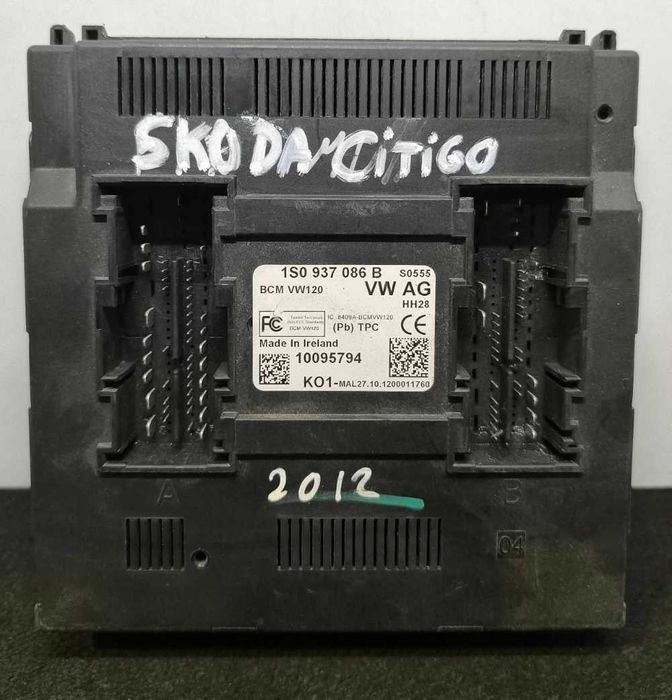 Módulo Eletrónico 1S0937086B - SKODA CITIGO