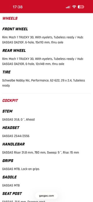 Gasgas TRA FE como nova