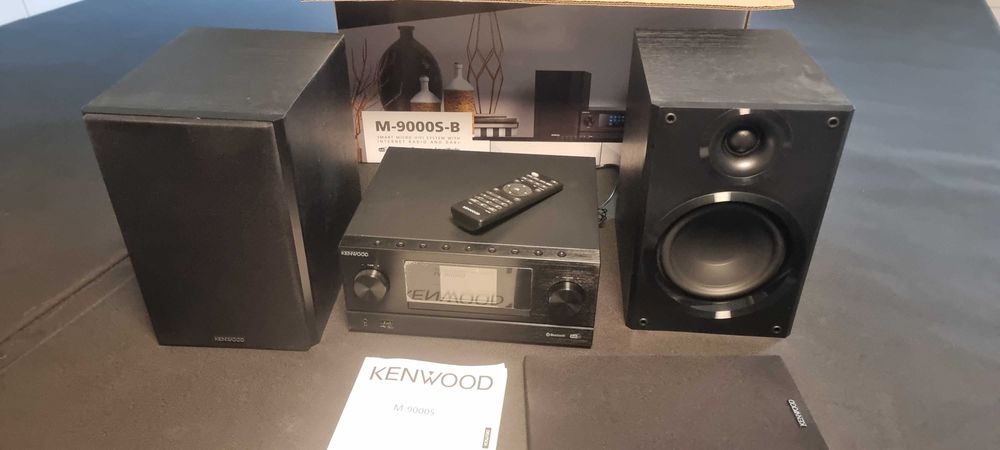 Wieża Kenwood M-9000S-B 100W Wi-Fi Bluetooth Radio FM, DAB+