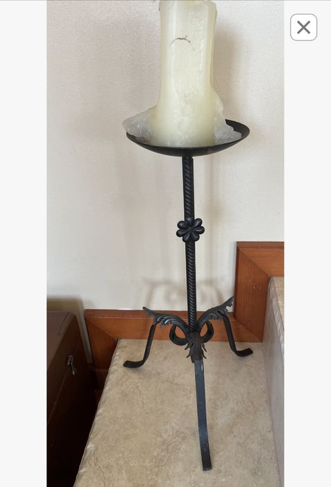 Świecznik - Kowalska robota