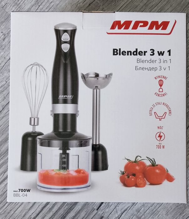 Nowy Blender MPM 3w1