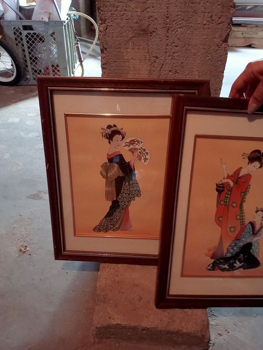Quadros e pratos