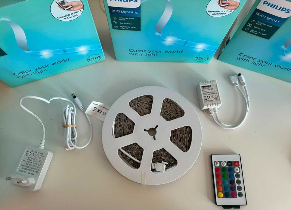 Fita led Philips de 15 metros com comando